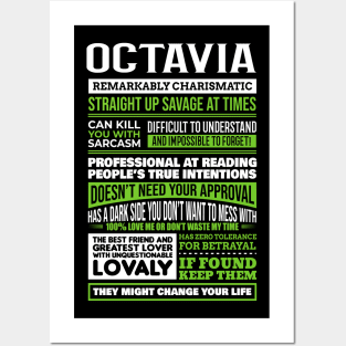 Octavia Posters and Art